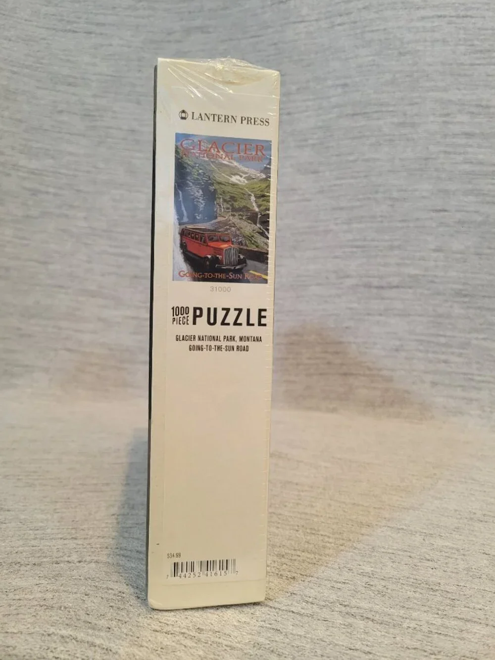 Lantern Press Glacier National Park Going-to-The-Sun Road 1000 Piece Puzzle